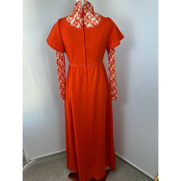 Patricia Fair True Vintage 1960s Long Maxi Dress Groovy - Picture 8 of 16